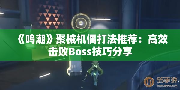 《鸣潮》聚械机偶打法推荐：高效击败Boss技巧分享